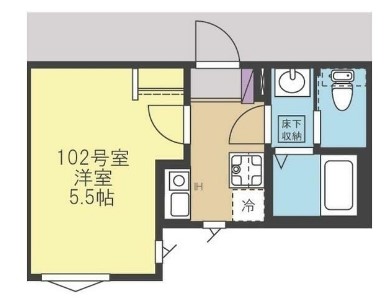 コモリベルタの間取り