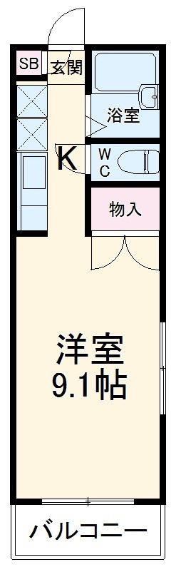 エスポワール元町の間取り