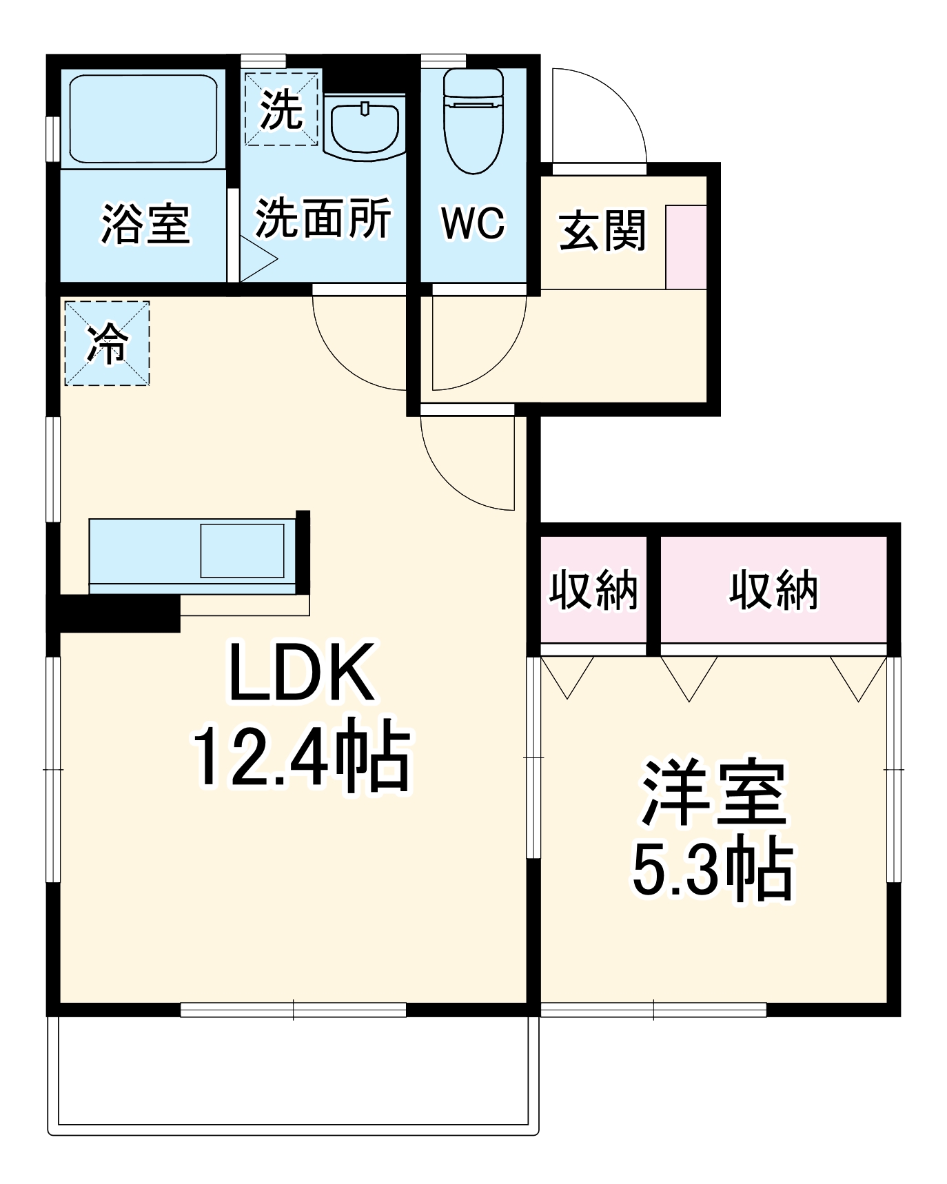 Mm ヴィラージュⅤの間取り