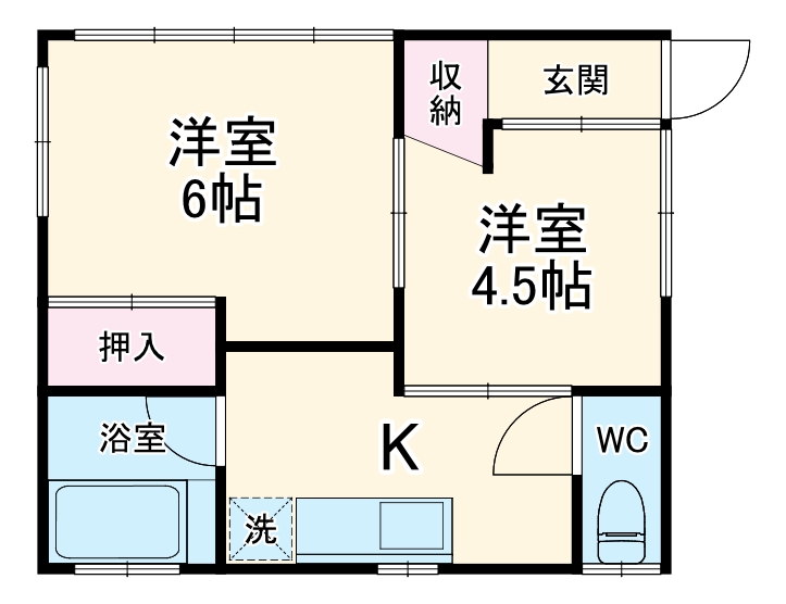 武2丁目戸建の間取り