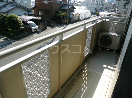 12/25 バルコニー