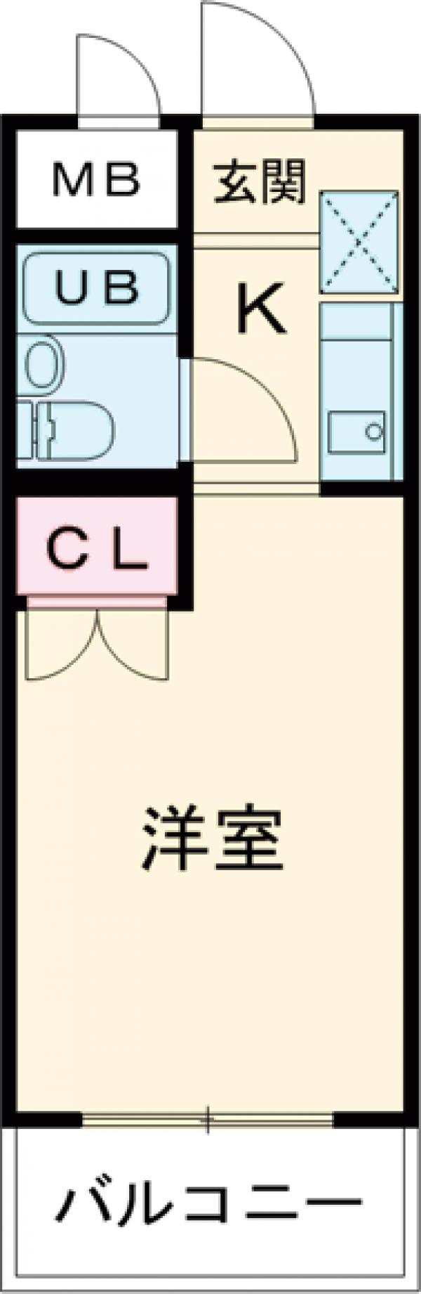グローリア初穂大塚の間取り