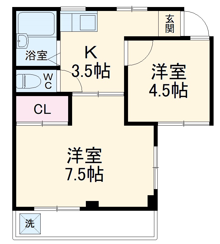 ロイヤルタウンの間取り