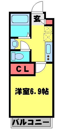 セナリオコート柏Vの間取り