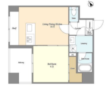 プロポンス登戸の間取り