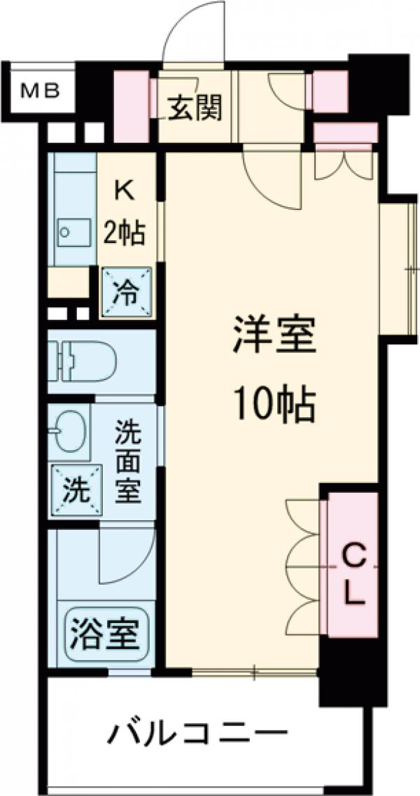 リリエンベルグ目白壱番館の間取り
