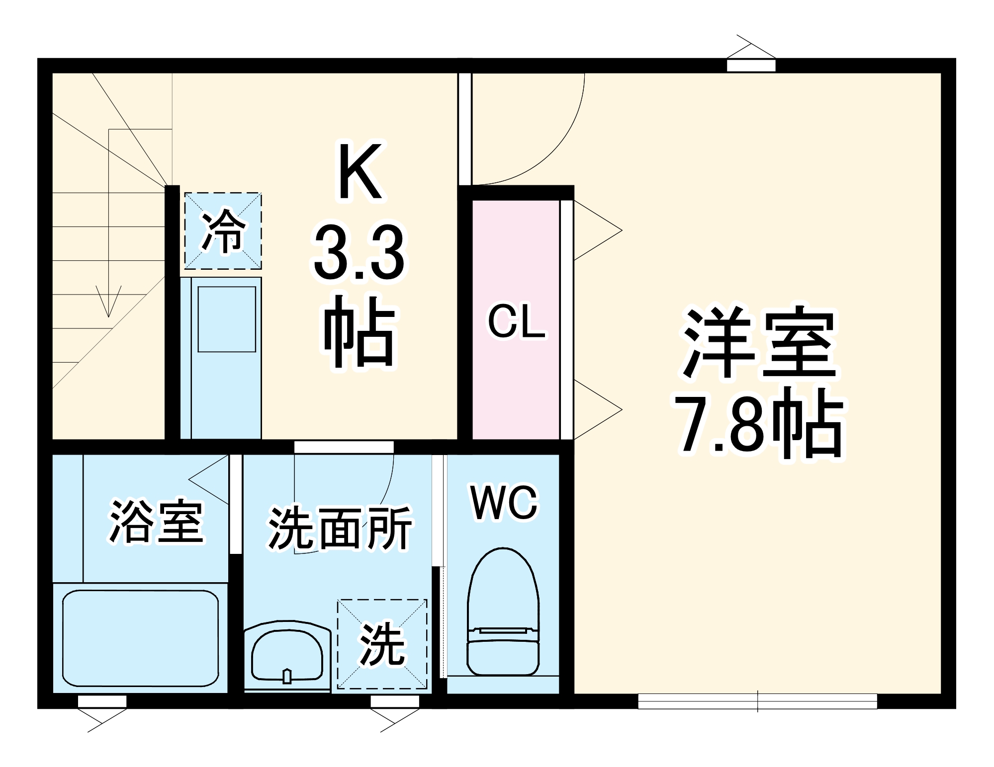 ヴァンベールの間取り