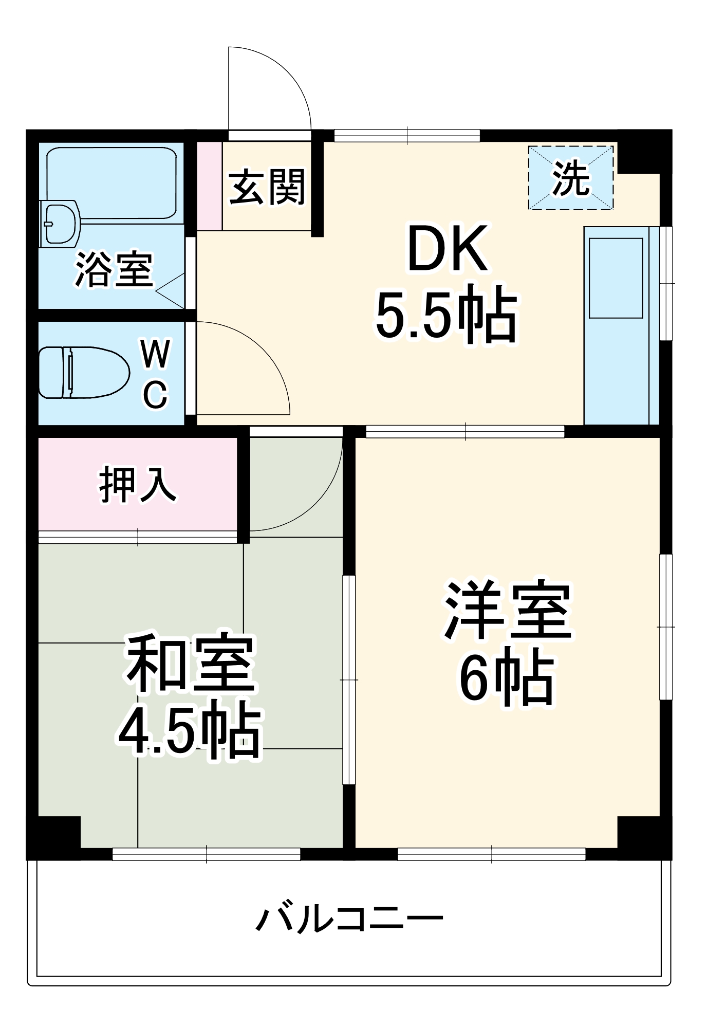 コーポスズキの間取り
