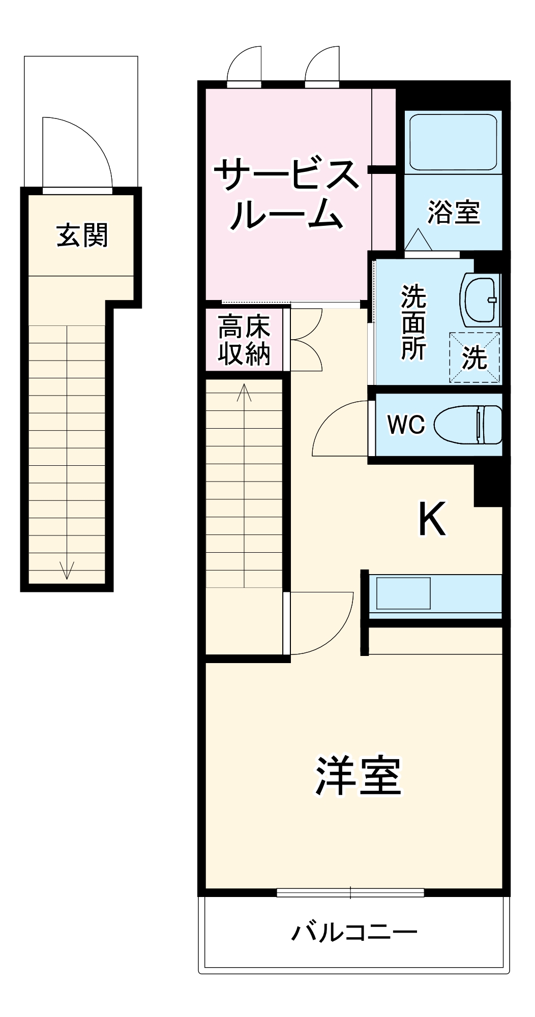 CIEL TSUIJIの間取り