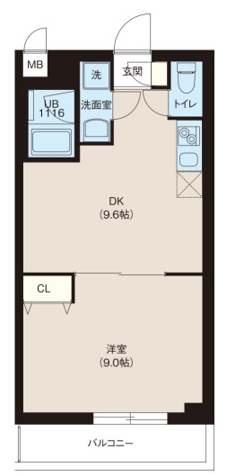 レオーネ志村坂上の間取り
