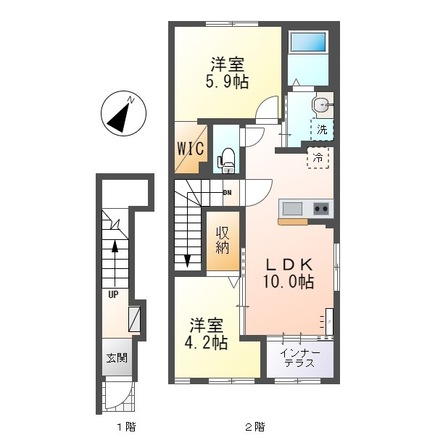 サンルミエール(SunLumiere)の間取り