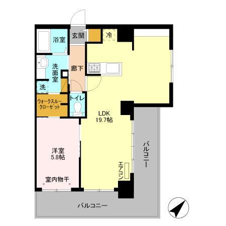 Vesta(ウェスタ)の間取り
