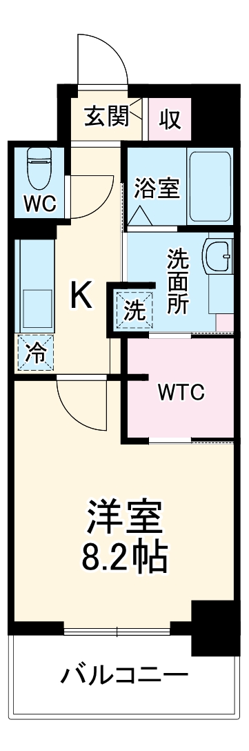 Vesta(ウェスタ)の間取り