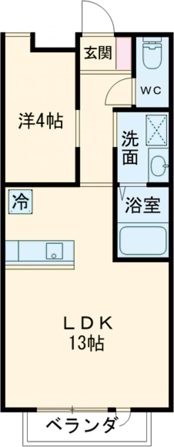 ALBA MIDORIの間取り