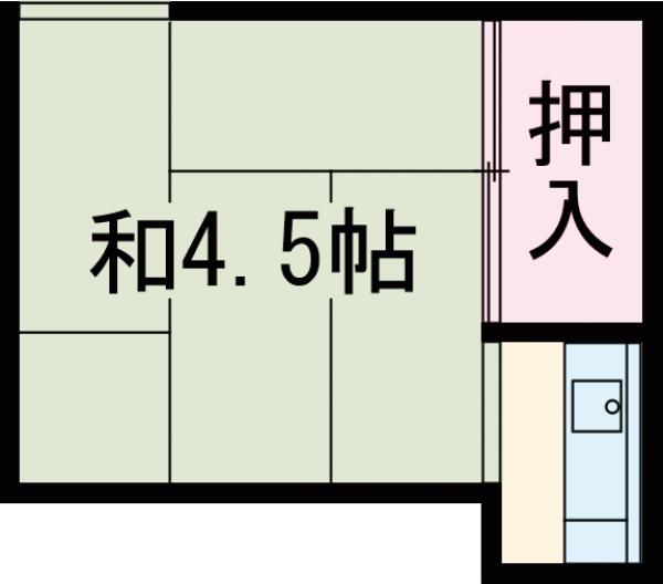 プチハウス等持院の間取り