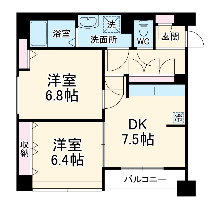 akira quattroの間取り
