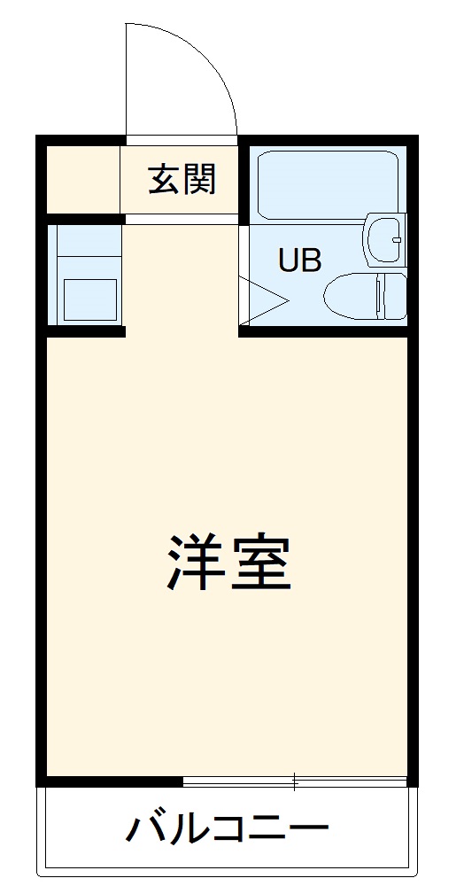 ハイツ中嶋の間取り