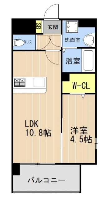 LIBTH安里の間取り