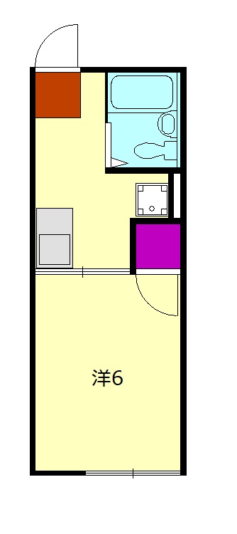 シティハイムNAVAの間取り