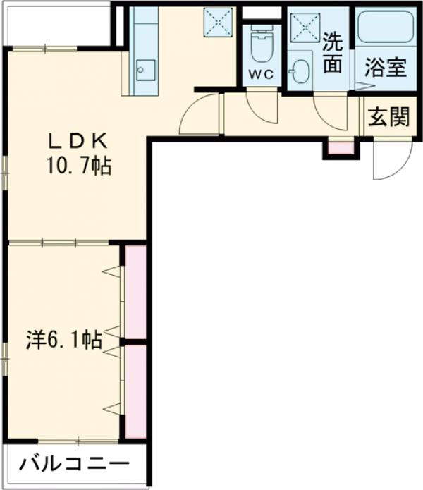 palazzo北千住の間取り