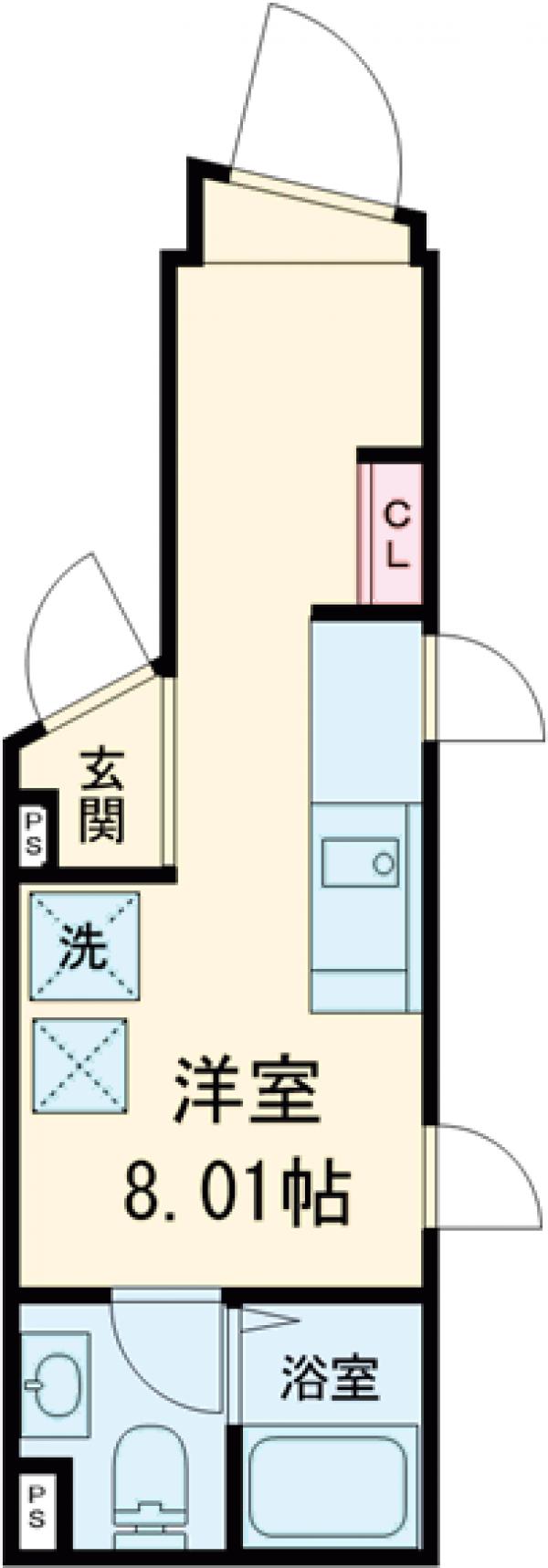 Apice Shimoの間取り