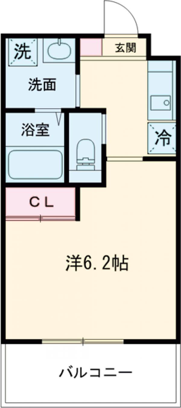 FLレジデンス品川Ⅰの間取り