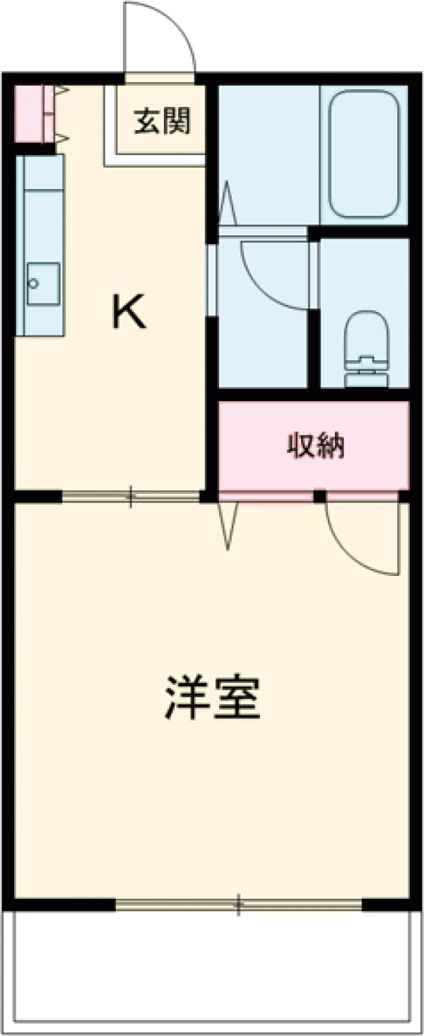 メゾン・ド・ラペAの間取り