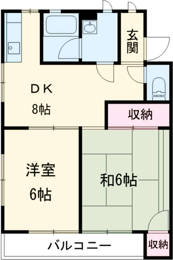 プラトー藤の間取り