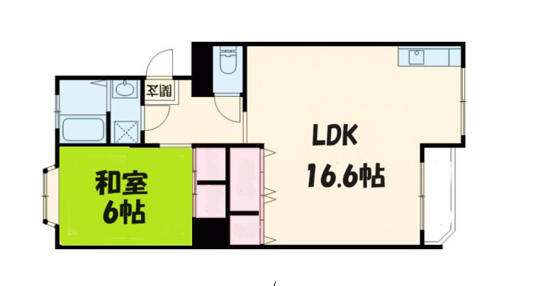 シャトーおさんだの間取り