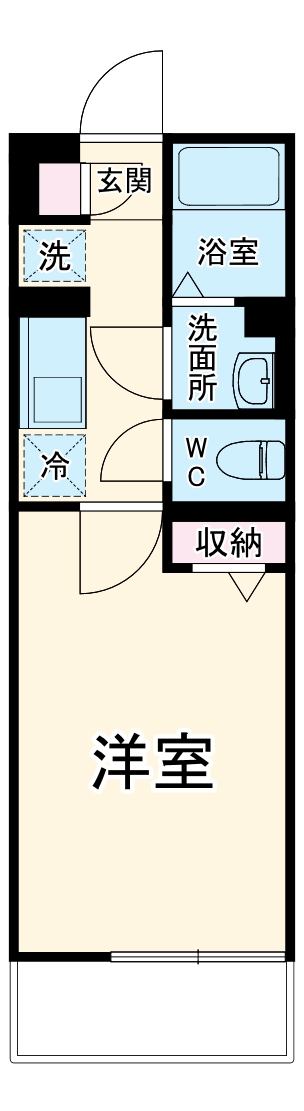 リブリ・ウンレーヴの間取り