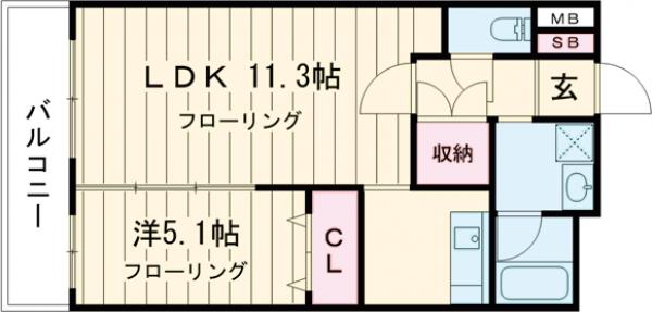 ピュアHAKOMATSUの間取り