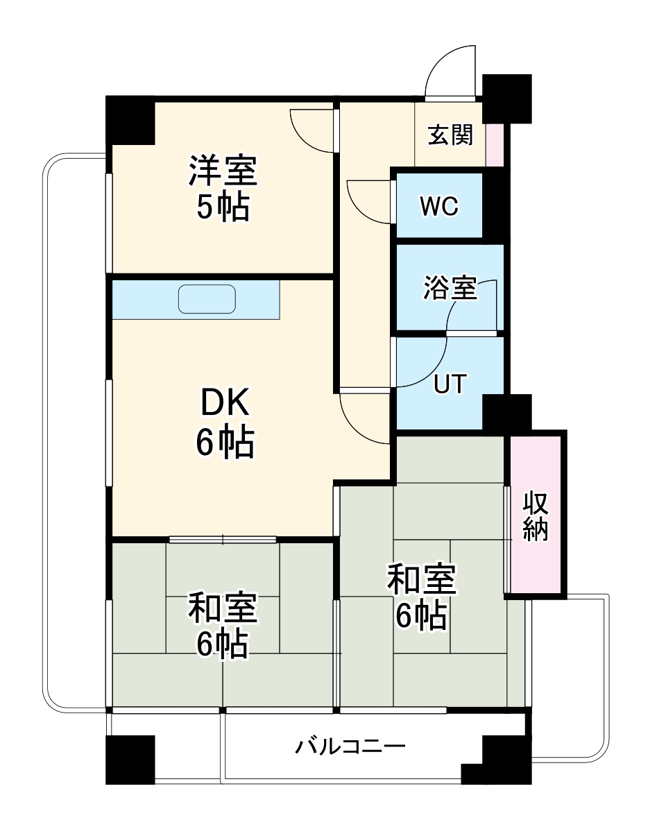 第2大嶽ビルの間取り