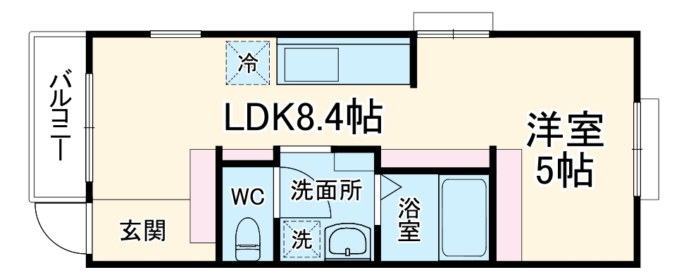 ベーネ海老名の間取り