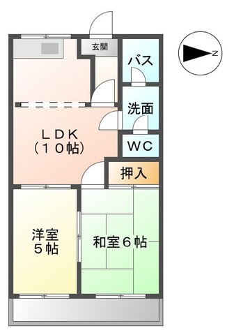 ラ・フォーレ神谷の間取り