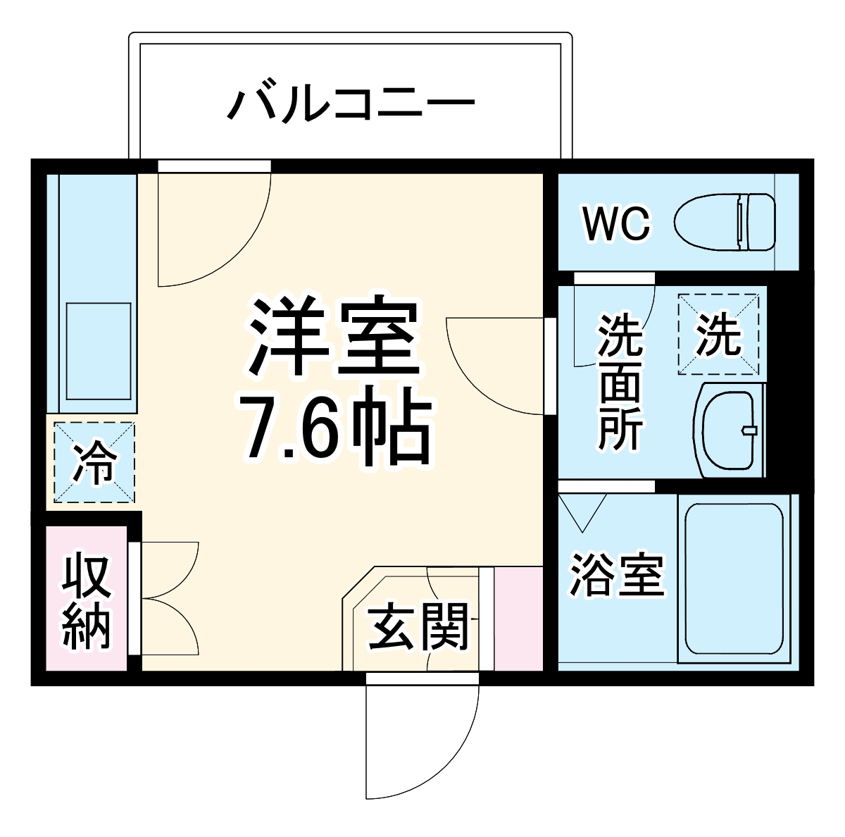 ヴィラシャルマンの間取り