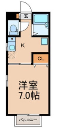 MKハイツの間取り
