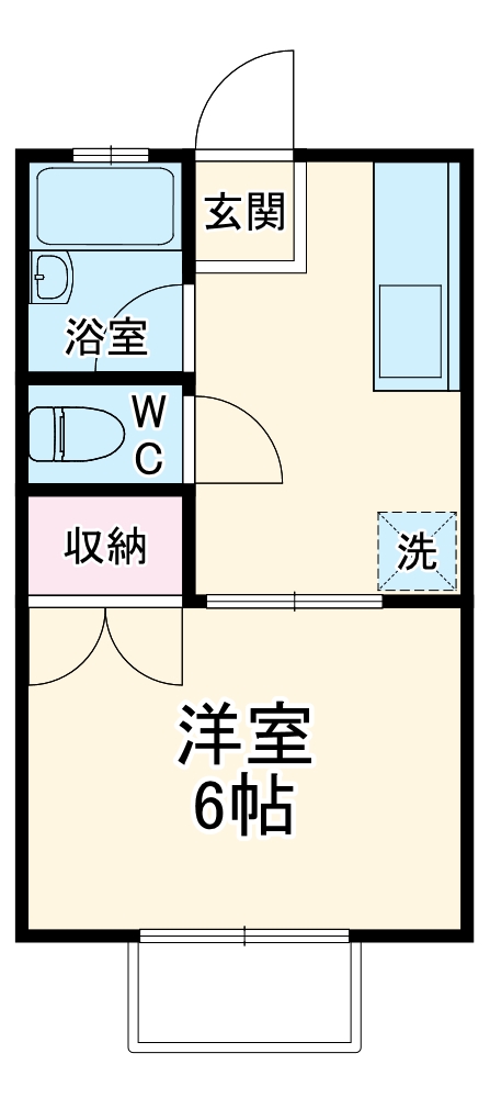ウイングCの間取り