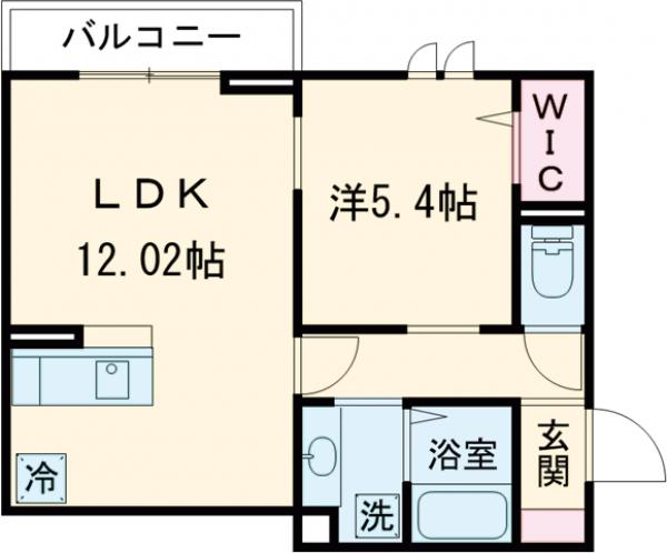 セレスティア本町の間取り