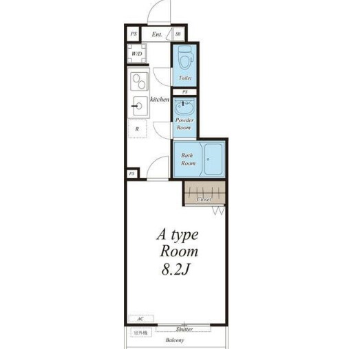 リブリ・シャドゥールの間取り