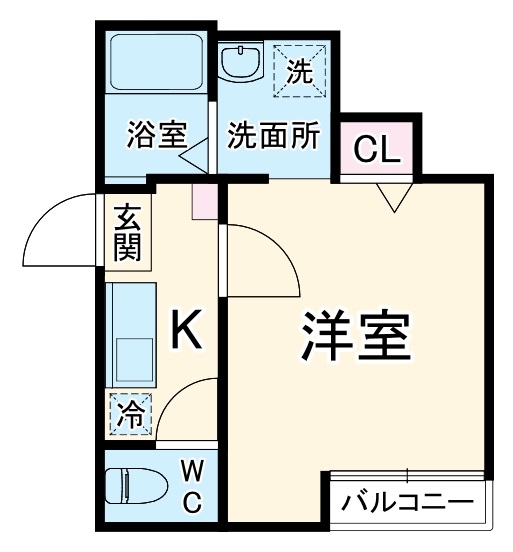 サクセス川越の間取り