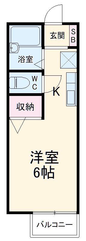 ビューラMの間取り