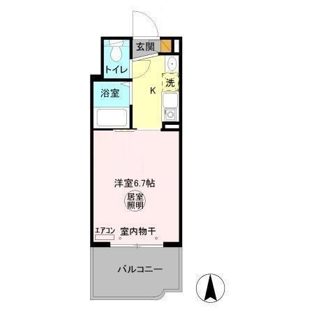 パティオ坂巻の間取り