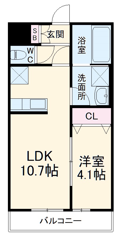 リコルテ橋本の間取り