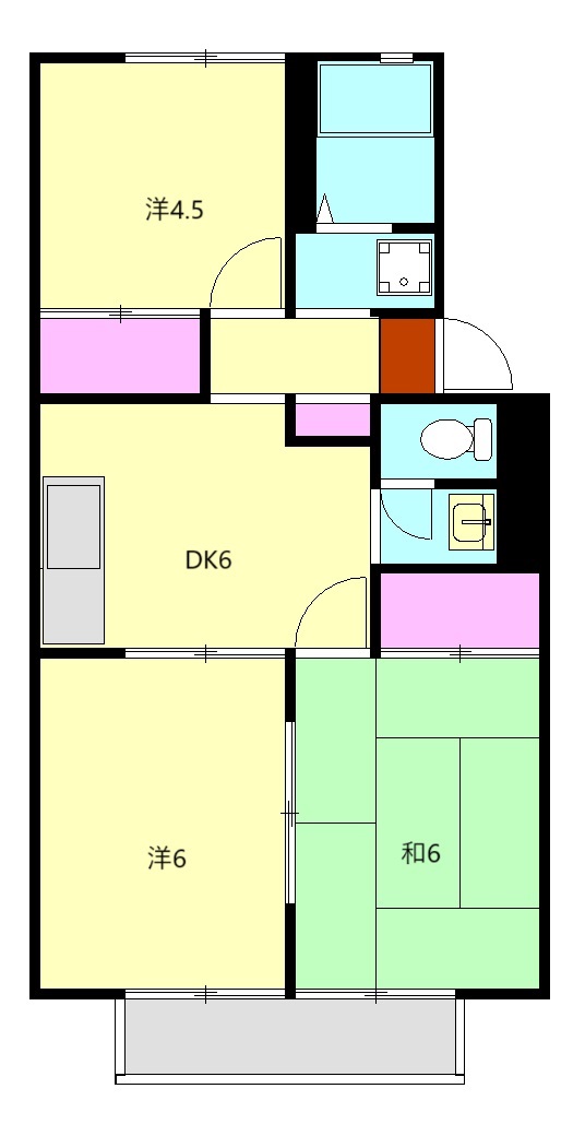 ルミエールシャトレーの間取り