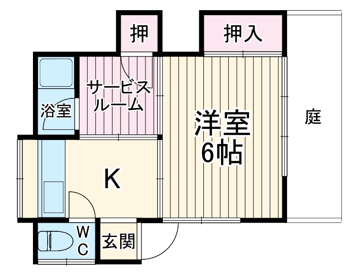 東海ハイツの間取り