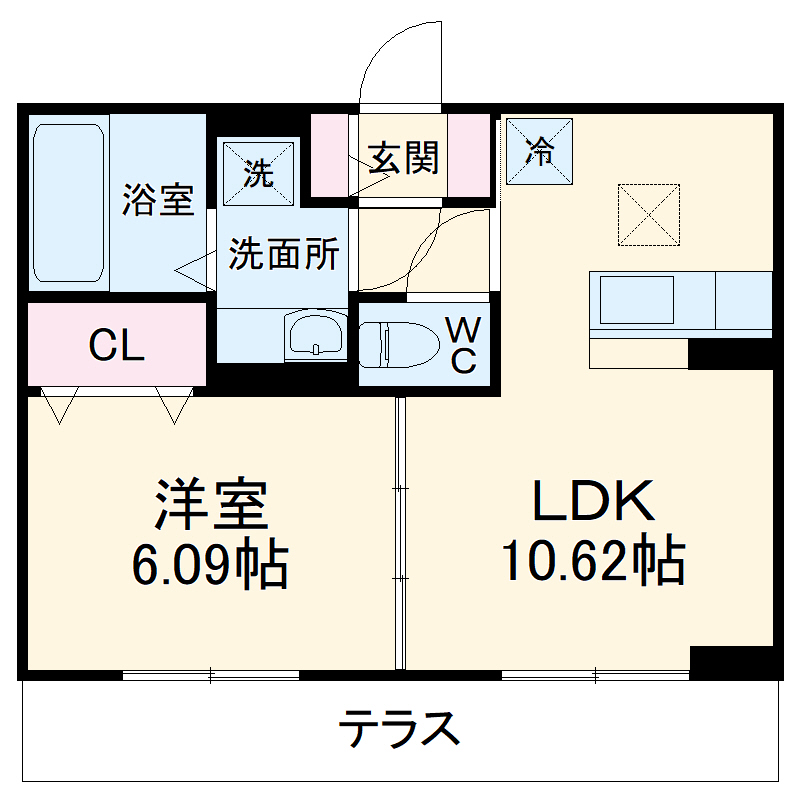 プラシードKの間取り