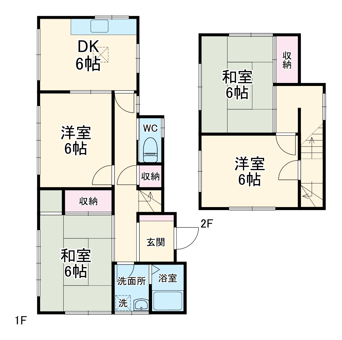 小杉邸の間取り