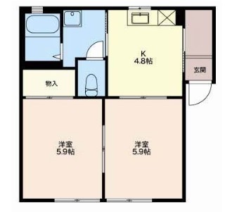 プランドールソシアAの間取り