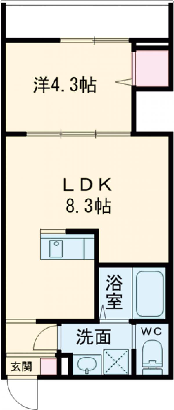 robot homeお花茶屋Ⅱの間取り