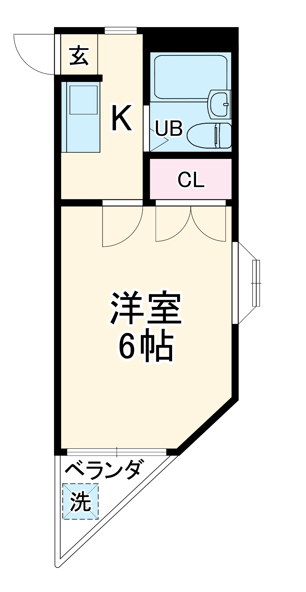 ベアーズハイムの間取り